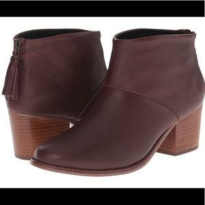 Dark Brown NEW Toms Booties